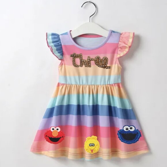 Sesame Street Birthday Dress Sesame Street 2nd Birthday Outfit 2025